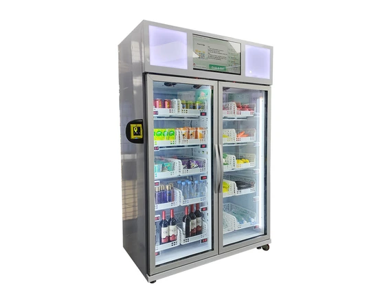 Micron Office vending machine Smart Fridge Double Door